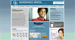 Desktop Screenshot of giangrassodental.com